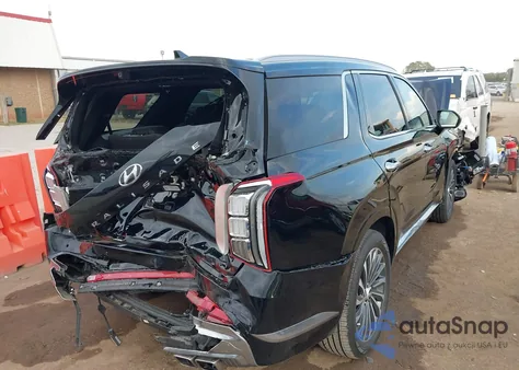 2025 Hyundai Palisade Calligraphy from USA, damaged, VIN KM8R74GE4SU910530
